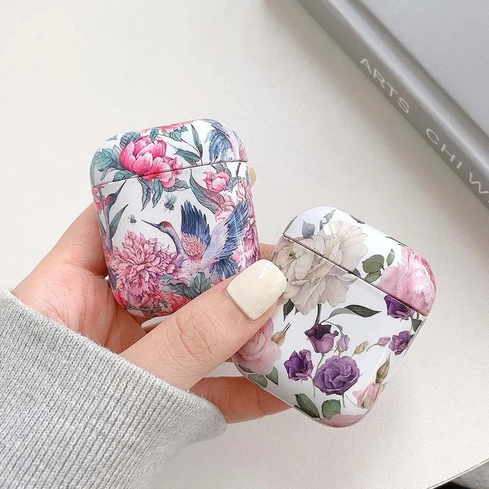 Flowers Earphone Case For AirPods 2 Pro Cases